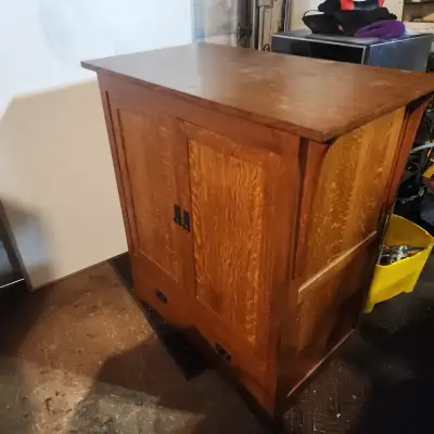 TV stand opening storage cabinet large solid, View more