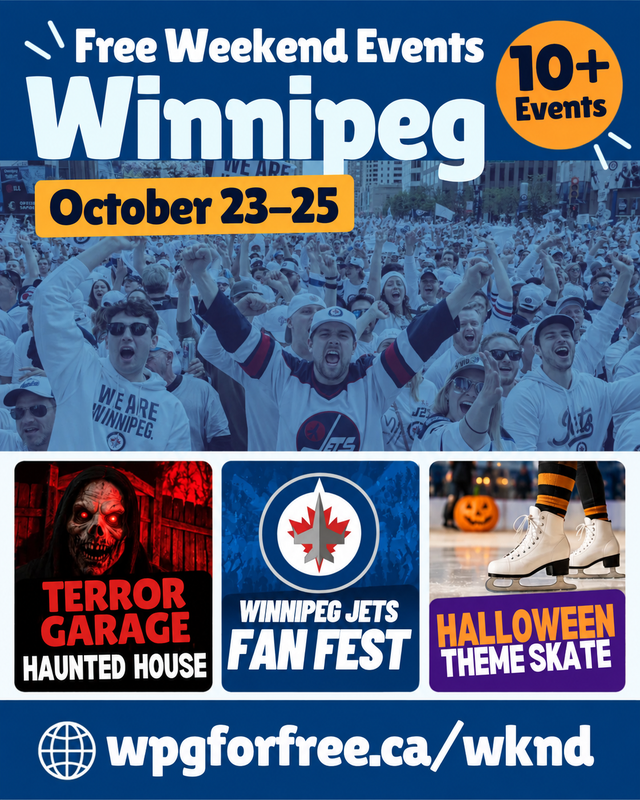 Winnipeg: Free Weekend Events | October 23–25