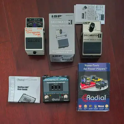 Guitar pedals (various prices), View more
