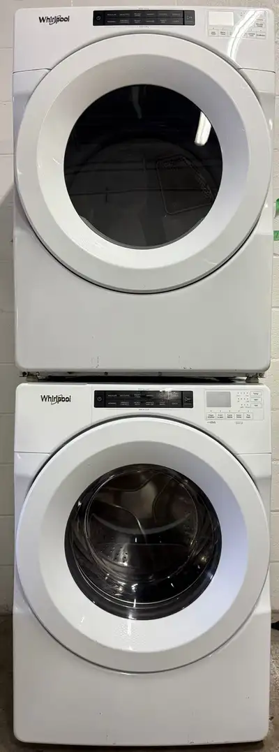 -Stackable SET Washer / Dryer  “WHIRLPOOL” H39/W27/W30, View more