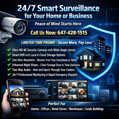 CCTV Camera Installation – Home & Business Security, View more