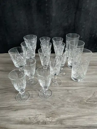 Crystal Stemware and Glassware Set, View more