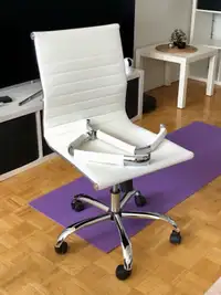  White office chair