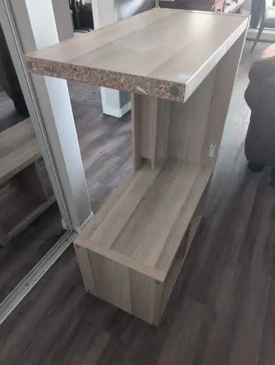 Small Desk with Storage (Kallax by IKEA), View more