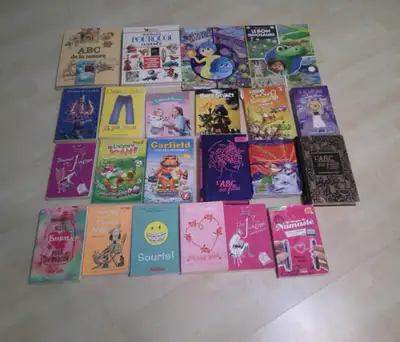 Lot de 21 livres pour enfants et adolescents, View more