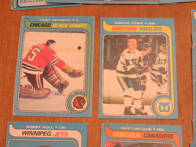 Complete hockey cards set of OPC 1979-80 Gretzky rookie Reprint dans Art et objets de collection  à Ville de Québec - Image 4