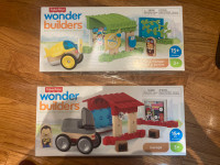 Fisher Price Wonder Builders jeu construction avion garage