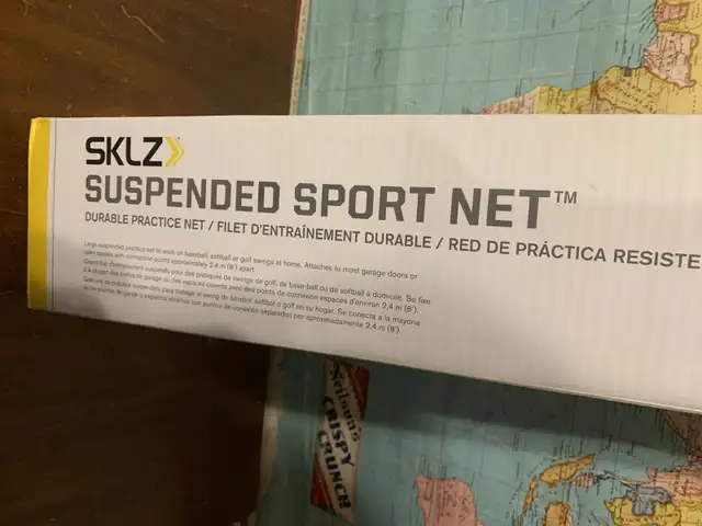 Skilz Suspended Sport net. 2.2 x 2.13meters (7ft x 7ft).  in Baseball & Softball in Norfolk County - Image 3