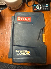 INCOMPLETE Ryobi Speed Load Drill Set