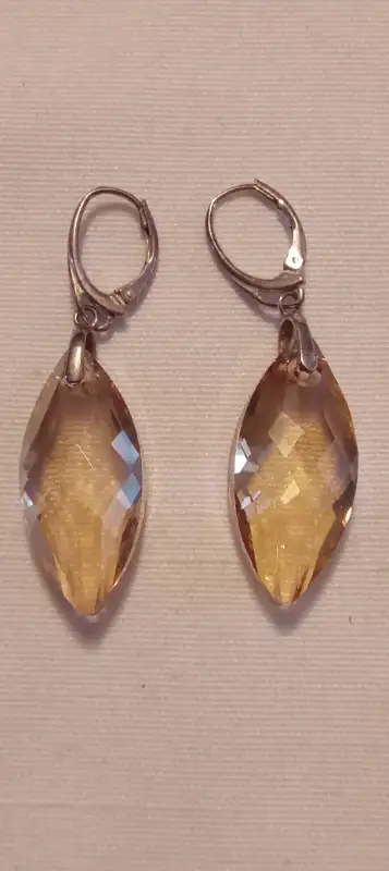 VINTAGE 925 STERLING SILVER EARRINGS, View more