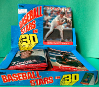 1986 Topps 3-D Baseball cards, $3 each and up