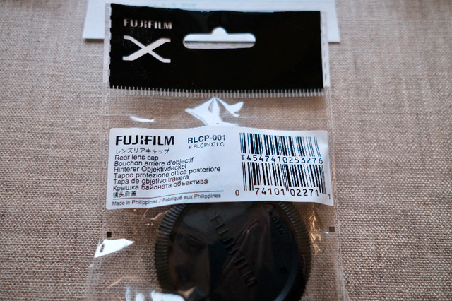 Fujifilm RLCP-001 Rear lens cap (for all Fuji X-mount lenses) in Cameras & Camcorders in Victoria