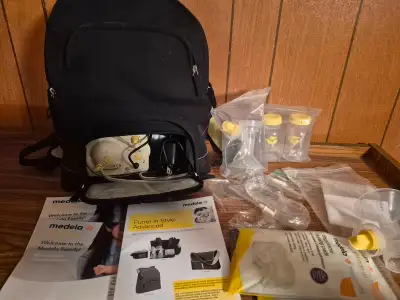 Medela Dual Breast Pumping Machine In A Bag, View more
