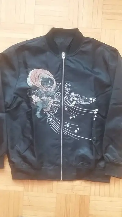 Jacket with Embroidered Dragons, View more