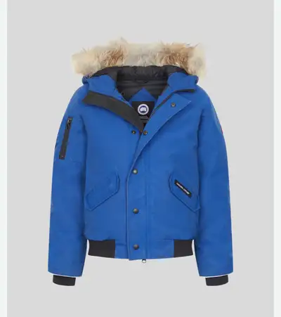 kids Canada Goose bomber jacket with fur, View more