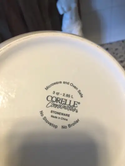 Corelle Coordinates Stoneware - 3 qt., View more