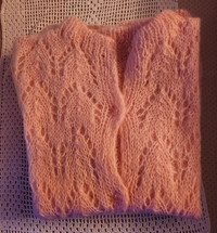 Pink Sweater Handmade Never Worn