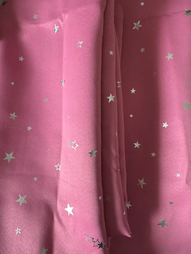 Dorm/baby room modern pink curtains (read below for dimensions) in Window Treatments in Markham / York Region - Image 3