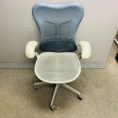 Herman Miller Mirra Chair(17)-Small tear on the seat!!, View more
