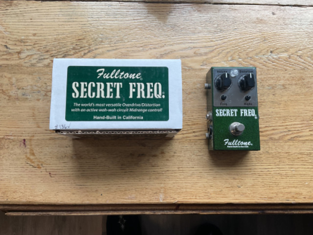 Fulltone Secret Freq boutique guitar pedal in Amps & Pedals in St. Albert