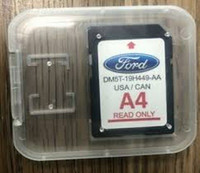 Original Ford/Lincoln GPS Navigation SD Card Map Version A4.