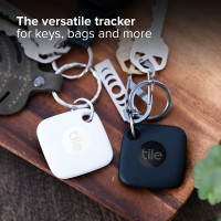 NEW (2-pack) Bluetooth Trackers (Tile Mate) Black and White