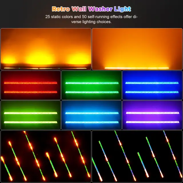 LED Stage Wall Wash Light Bar in Pro Audio & Recording Equipment in Hamilton - Image 5