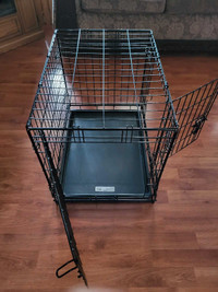 Dog Crate + Tray + Cover