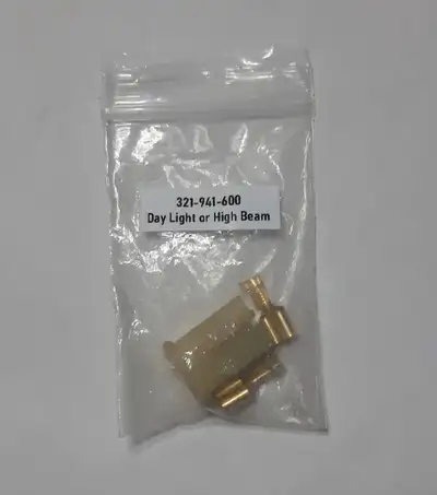 For Daylight or High Beam. Comes with 2 new Spade Female Connectors. Refer to number 21 on Parts Lis...