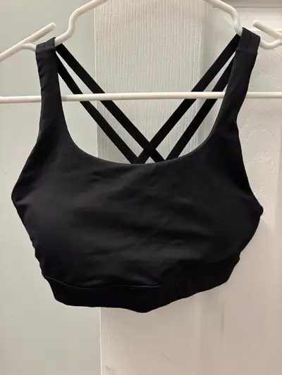 Lululemon size XS black Energy Bra (Asia Fit), View more
