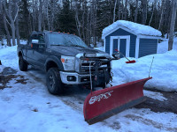 Boss snow plow.. 7’6”. 