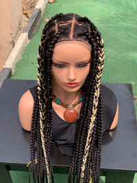 Full lace braided wig