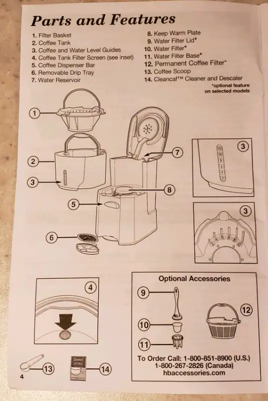 Water filter for Hamilton Beach BrewStation in Coffee Makers in City of Toronto - Image 3