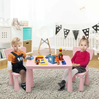 Kids Table & 2 Chairs Set, View more