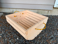 Garden Basket solid wood