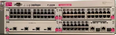 ✅ HP ProCurve 5304XL Modular 4 Slot Switch  + 4 Modules, View more