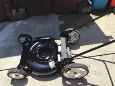 21” BIG WHEEL LAWNMOWER CHASSIS $30, View more