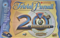 Trivial Pursuit 20th Anniversary Canadian Edition Board Game
