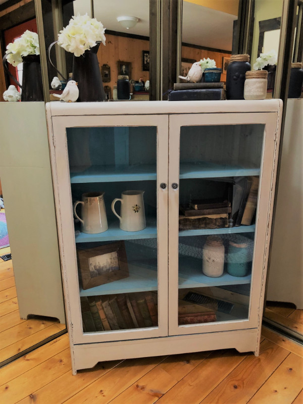 Restored&Refinished Antique Bookcase/China & MUCH MORE