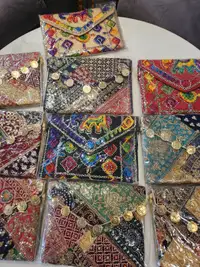 beautiful handmade afghani purse 