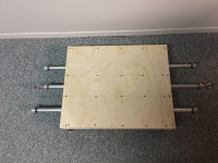 Foot plate platform for resistance bands or free weights