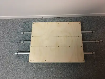 Foot plate platform for resistance bands or free weights, View more