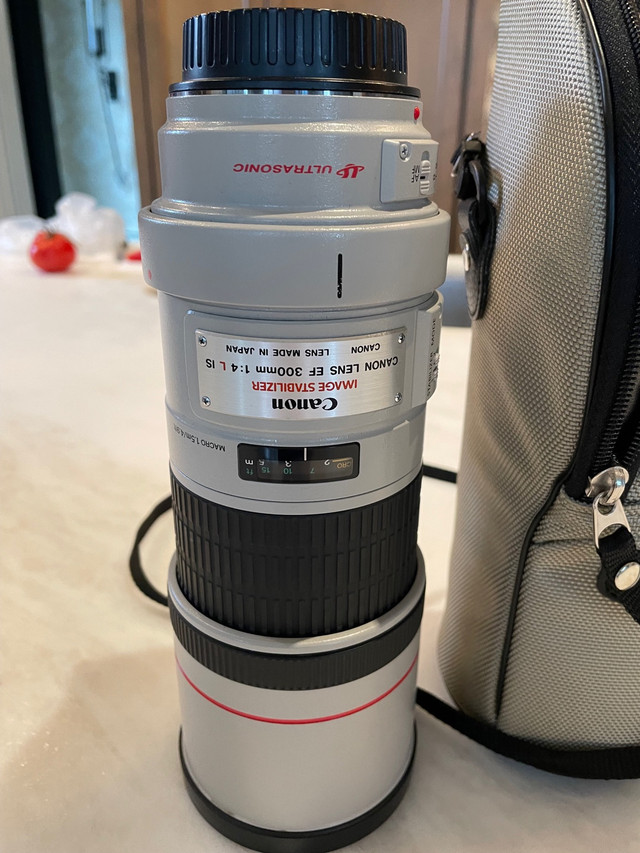 Canon EF 300mm 1:4L IS PRIME in Cameras & Camcorders in Kawartha Lakes