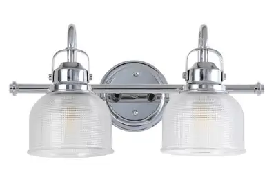 Vanity Light Gilcrease 2 Dimmable Bathroom Light Breakwater Bay, View more