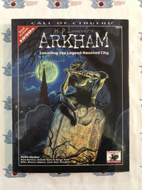 RPG: Call of Cthulhu; Arkham, Unveiling the Legend-Haunted City