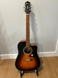 EPIPHONE MASTERBILT DR400MCE VSS GUITAR- NEW