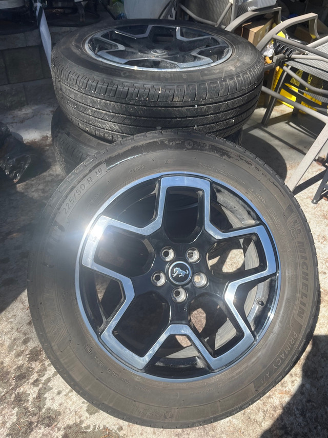 Tires and rims 225/60R -18  in Tires & Rims in Cranbrook