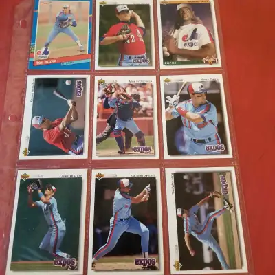 $ 5,- for All-Expos Baseball Cards, View more