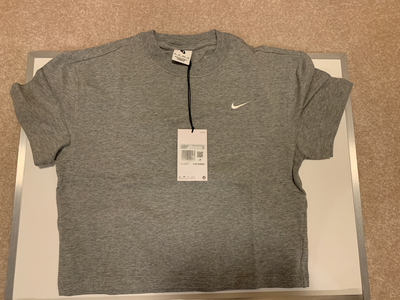 NEW w/ TAGS women Nike Lab Solo Swoosh Short-Sleeve Knit Top, View more