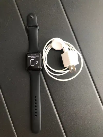 Apple Watch, Series 3, 42MM - Black, View more